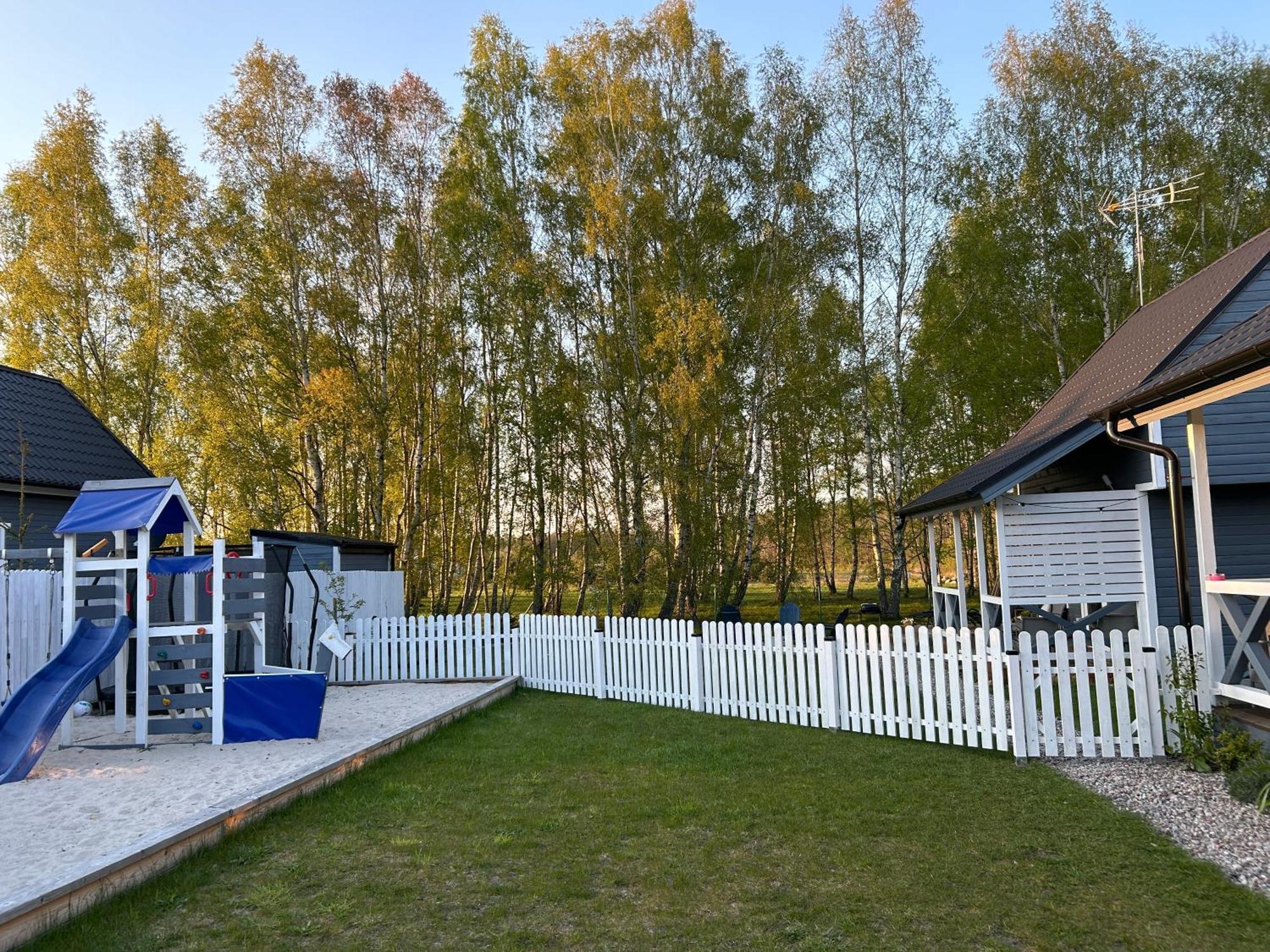 Morski Klimat Sasino Domki Z Balia I Kominkiem Exterior photo